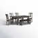 Katarina - Person Extendable Four Leg Dining Set