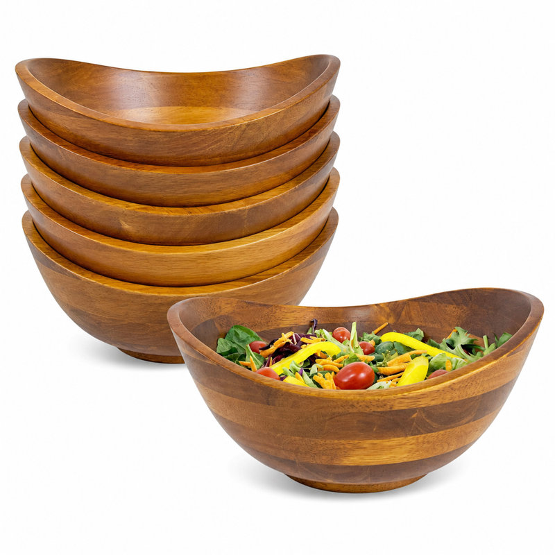 Ensemble de 6 bols à salade individuels - ensemble de 6