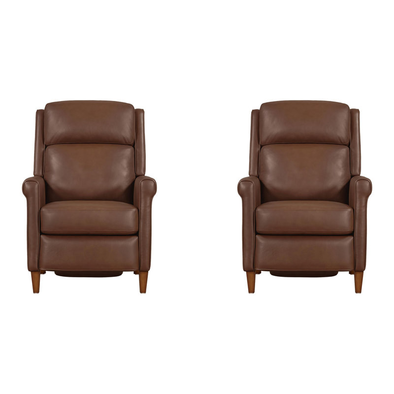 Owensville Manual Recliner Two Pack, Walnut Whirl