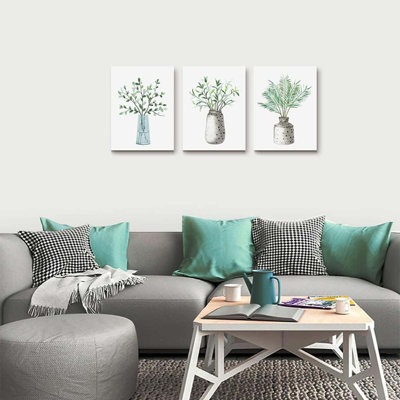 3 Piece Wrapped Canvas Print