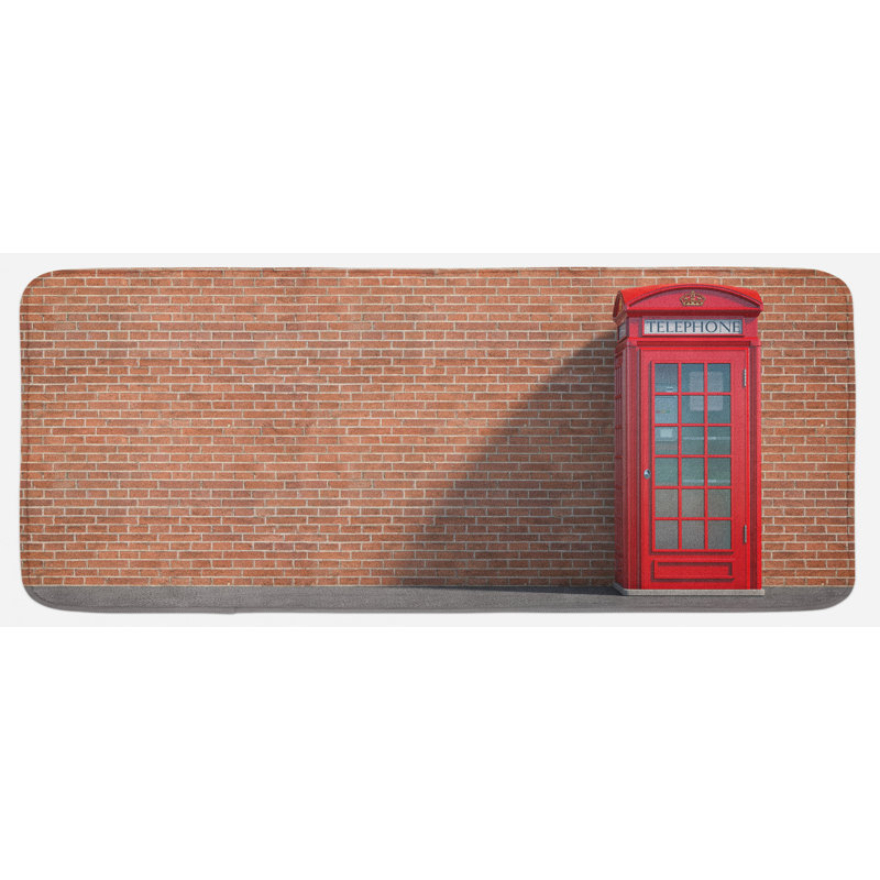 Tapis de cuisine pour cabine téléphonique