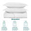 Ensemble de couvre-lit 3 pièces - Ensemble de courtepointe réversible - Couvre-lit léger en microfibre pour très grand lit simple-127275594-127275589