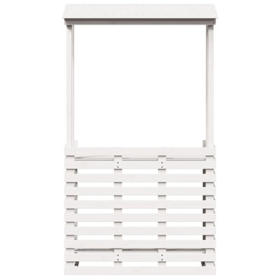 Delshire Rectangular Outdoor Bar Table , 112.5cm cm W 57cm cm D