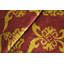 Hand-Knotted High-Quality Red and Yellow Area Rug