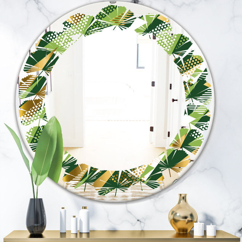 Miroir mural Coastal, H 23,6 po x l 23,6 po, Quatrefoil II