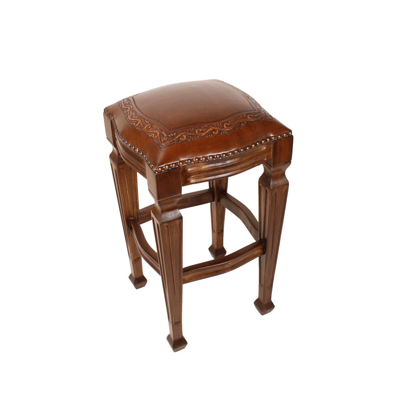 Zorro Bar & Counter Stool, Counter Stool (26" Seat Height), Brown