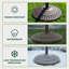 Base de parasol ronde en plastique Belanna-1788966658
