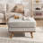 Carmen 29.7''W Upholstered Ottoman-993333214
