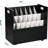Adiroffice 21-Slot Mobile Rolling Wood Blueprint Roll File Large Document Organizer-87103531