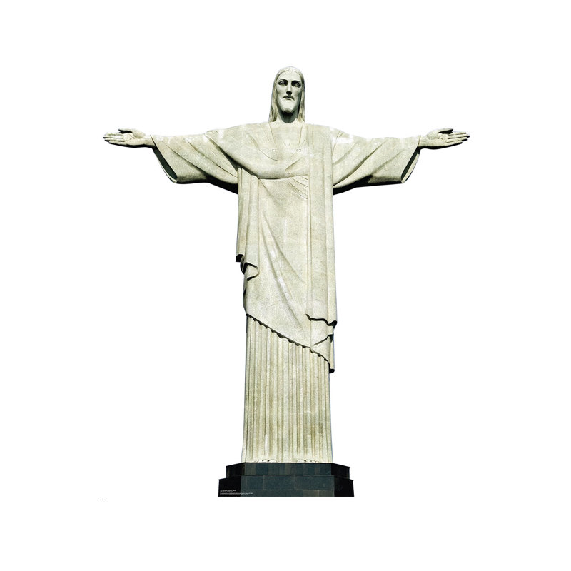 68 x 58 in. Christ the Redeemer Cardboard Standup