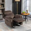Fauteuil inclinable manuel avec 8 fonctions de massage par vibration et poches latérales-725031127