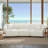 98.5" Curved Contemporary 3-Seater Sofa: Plush Seating, Streamlined Design & Durable Frame for Stylish Living Spaces-435943764