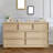 8 Drawer Dresser for Bedroom, 54" Wide Modern Double Dresser Organizer with Concave Handles, Wooden Chest of Drawers for Living Room, Nursery and Hallway