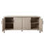 Buffet en bois de manguier massif 4 portes Palm