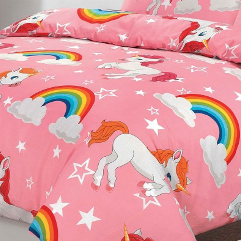 Snio Microfiber No Pattern Duvet Cover Set with Pillowcases