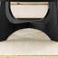 Table basse ronde de 36 po, tables basses en bois pour salon (noir)