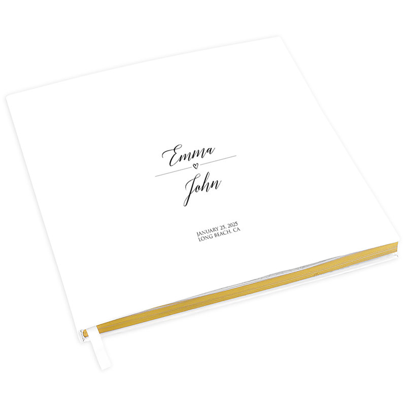 Livre d'or de mariage personnalisé, Oui