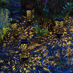 Solar Powered Garden and Tabletop Lights - 4 Count (Set of 4)