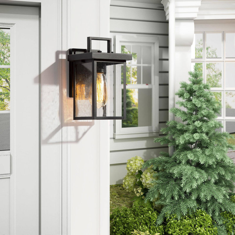 Black Wall Light