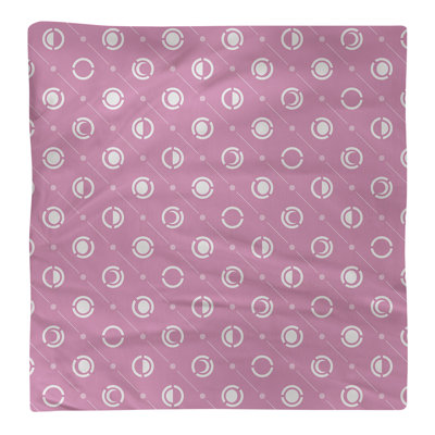 Serviette de coton deux couleurs en lune à phases Noira Gothard