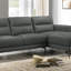 Ensemble de canapé modulaire en cuir fleur 2 pièces-1362068357