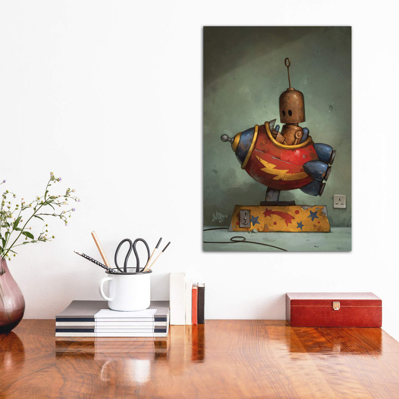To To Boldly Go par Matt Dixon - impression d'art graphique, Toile tendue, H 18 po x l 12 po x 1,5 po