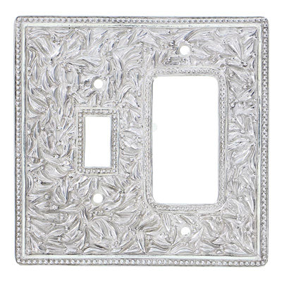 San Michele 2-Gang Toggle Light Switch / Rocker Combination Wall Plate