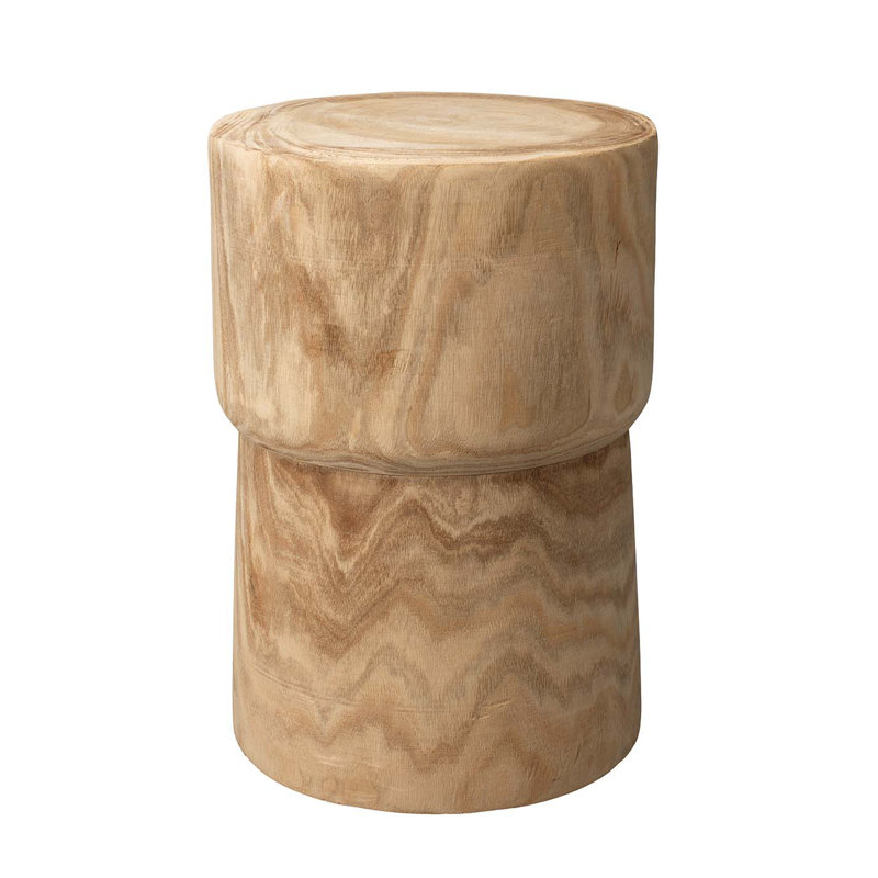 Dartavious Solid Wood End Table