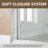 Sliding Shower Glass Door ,Certified Thick Clear Clear Tempered Glass-111036610