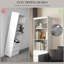 Allexandra 180cm H x 60cm W Particle Board Standard Bookcase-818676594