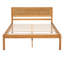 Structure de lit plateforme moderne avec tête de lit, lit double-853679693-853679688