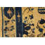 Tapis chinois antique ivoire et bleu Pékin