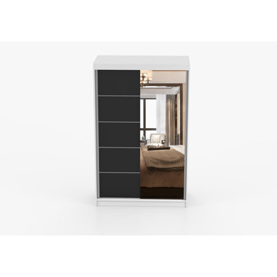 Taquisa 2 Door Laminate Wardrobe