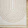 Machine Washable Shaggy Boho Beige Area Rug