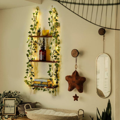 Weakley 3 Piece Wood Floating Shelf