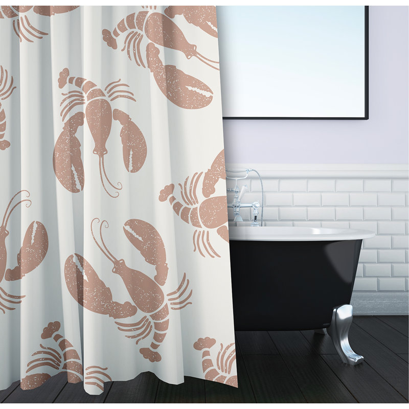 Rideau de douche Calipatria, Mauve