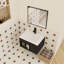 Meuble-lavabo mural flottant avec lavabo en céramique-607940195
