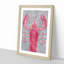 The Pink Lobster - Picture Frame Painting Print-56855631-56855633