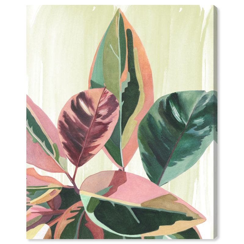 Green inspo II - Impression sur toile, Toile tendue, H 20 po x l 16 po x P 1,5 po