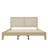 Solid Wood Platform Bed With Rattan-61217004
