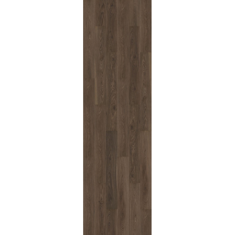 Shaw Unshakable HD Plus Natural Bevel 8-mm T x 7-in W x 48-in L Waterproof Luxury Vinyl Plank, Coffee Bean