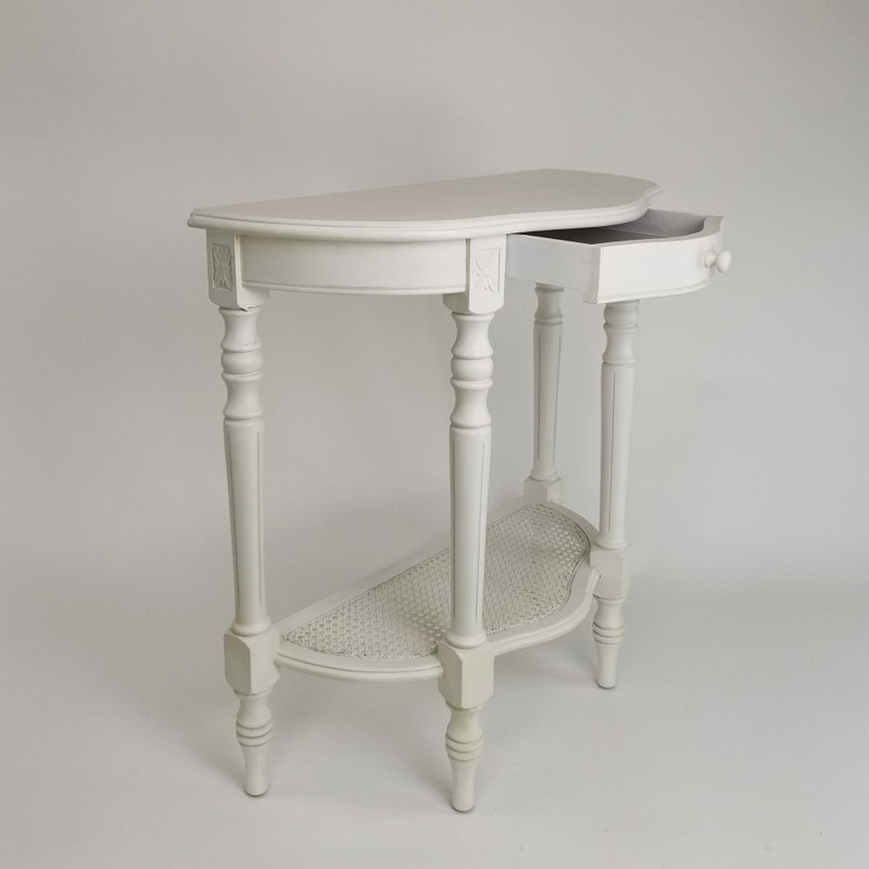 Console Leeroy, Blanc délavé