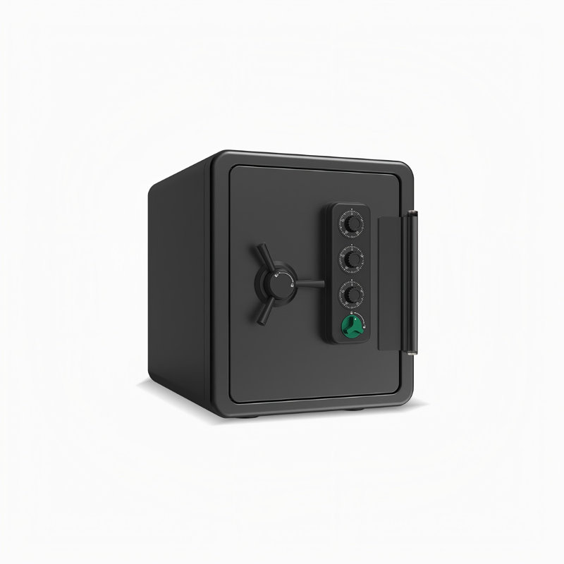 Small Fireproof Waterproof Anti-theft Mechanical Combination Lock Safe
