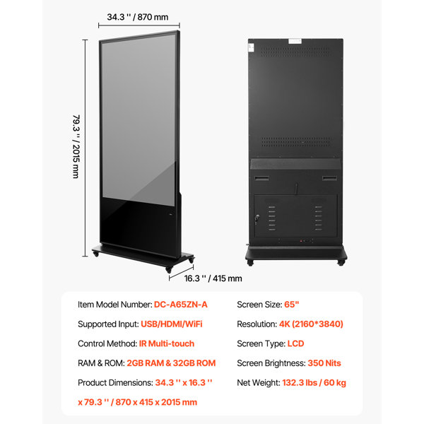 Dimensions du produit