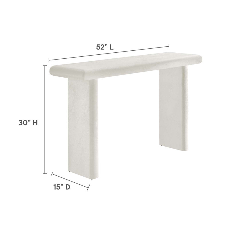 Modway Relic 52" Console Table, White