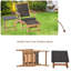 Fauteuil de patio pliant Caraker