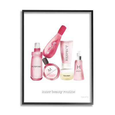 «Estime de soi», citations de mode, cosmétiques, citation de beauté intérieure par Mercedes Lopez Charro - impression