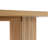 Fitzroy - Modern Natural Acacia Oval Dining Table-116182508