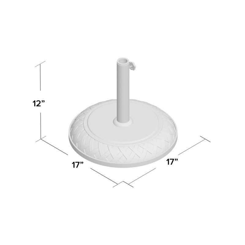 Porte-parapluies autoportant en plastique Patson, Bronze