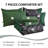 7-Piece Stripe Geometric Comforter Set, Soft Microfiber All-Season Complete Bedding Set-122815466-122815467